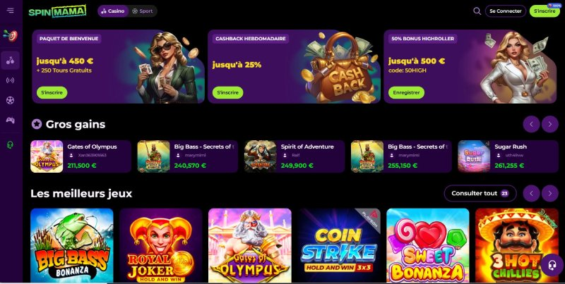 Spiel Spinmama Casino